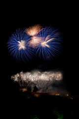 nico europe feuerwerke fireworks rhein in flammen rhine in flames feuerwerkseffekte in silber, blau und gold