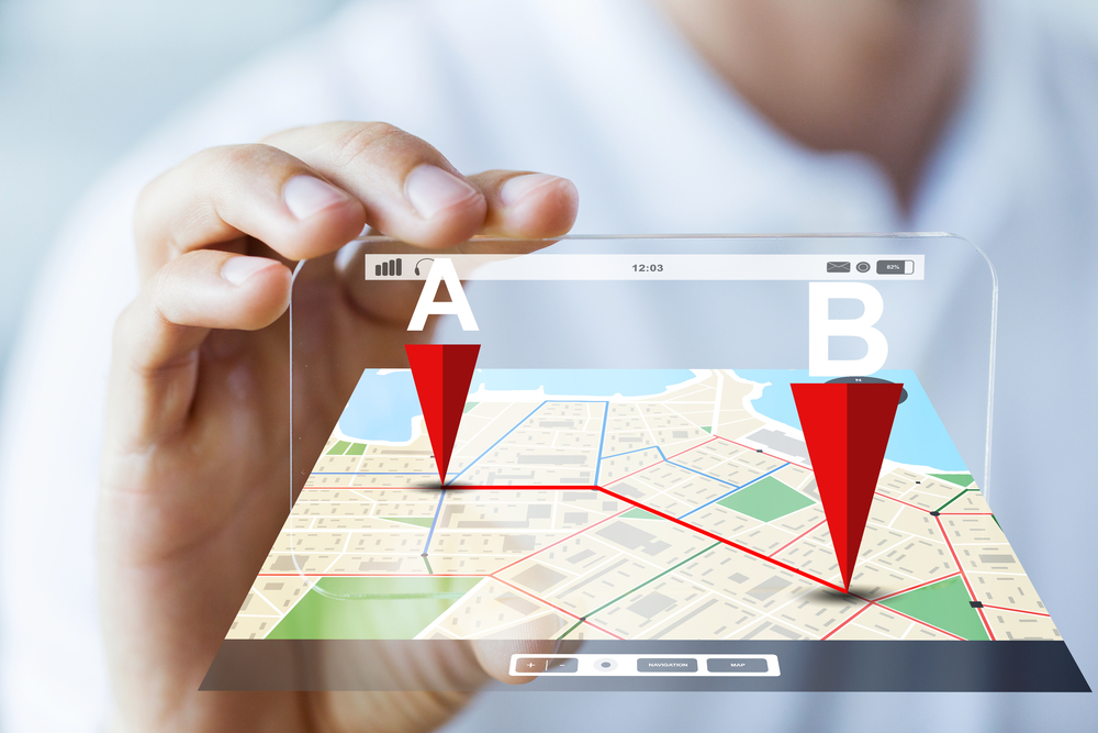 nico europe unternehmen company standorte locations smartphone landkarte hologramm strecke a nach b