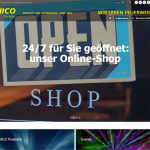 nico europe website ansicht shop banner